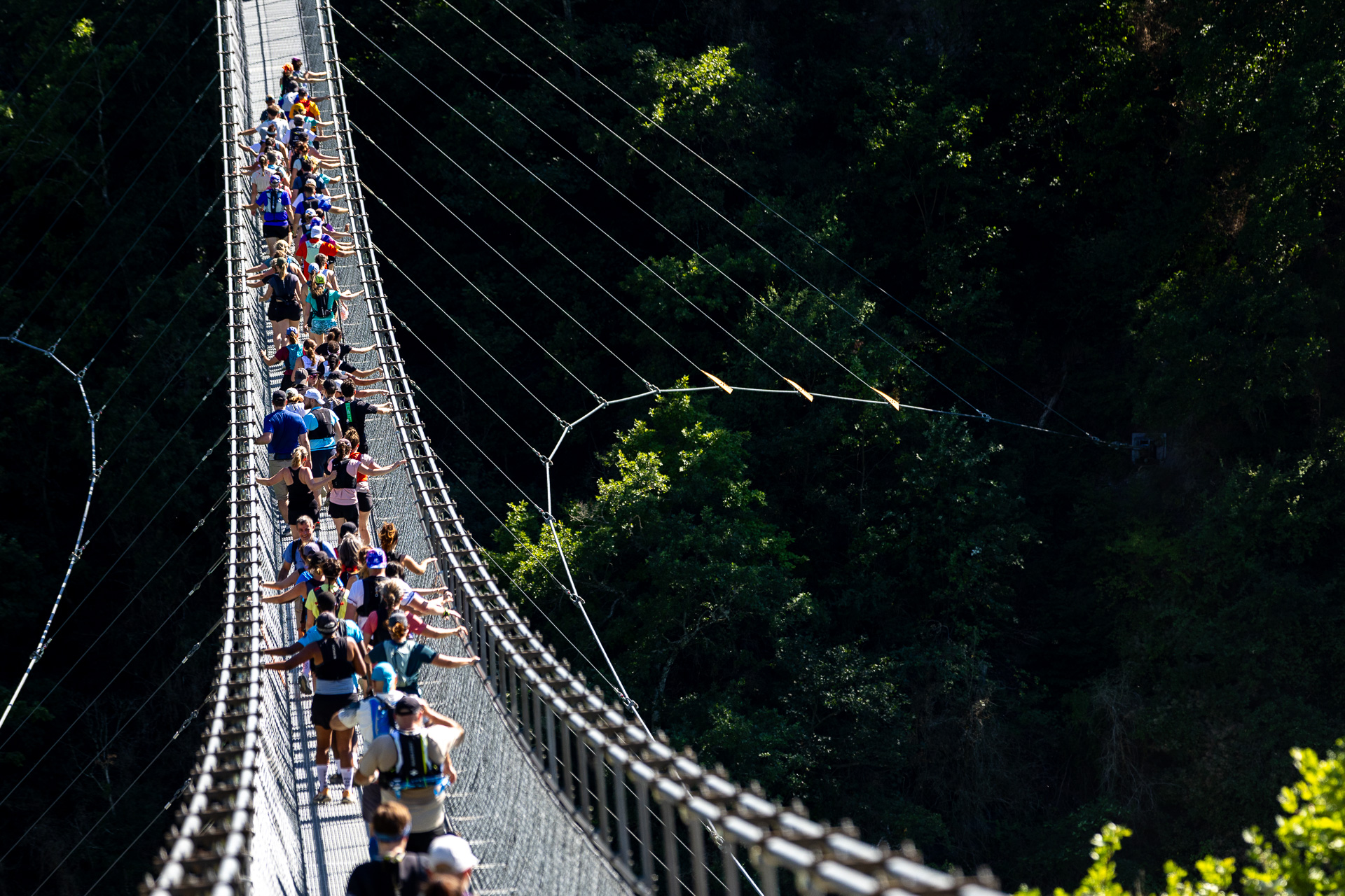 Le flot des coureurs